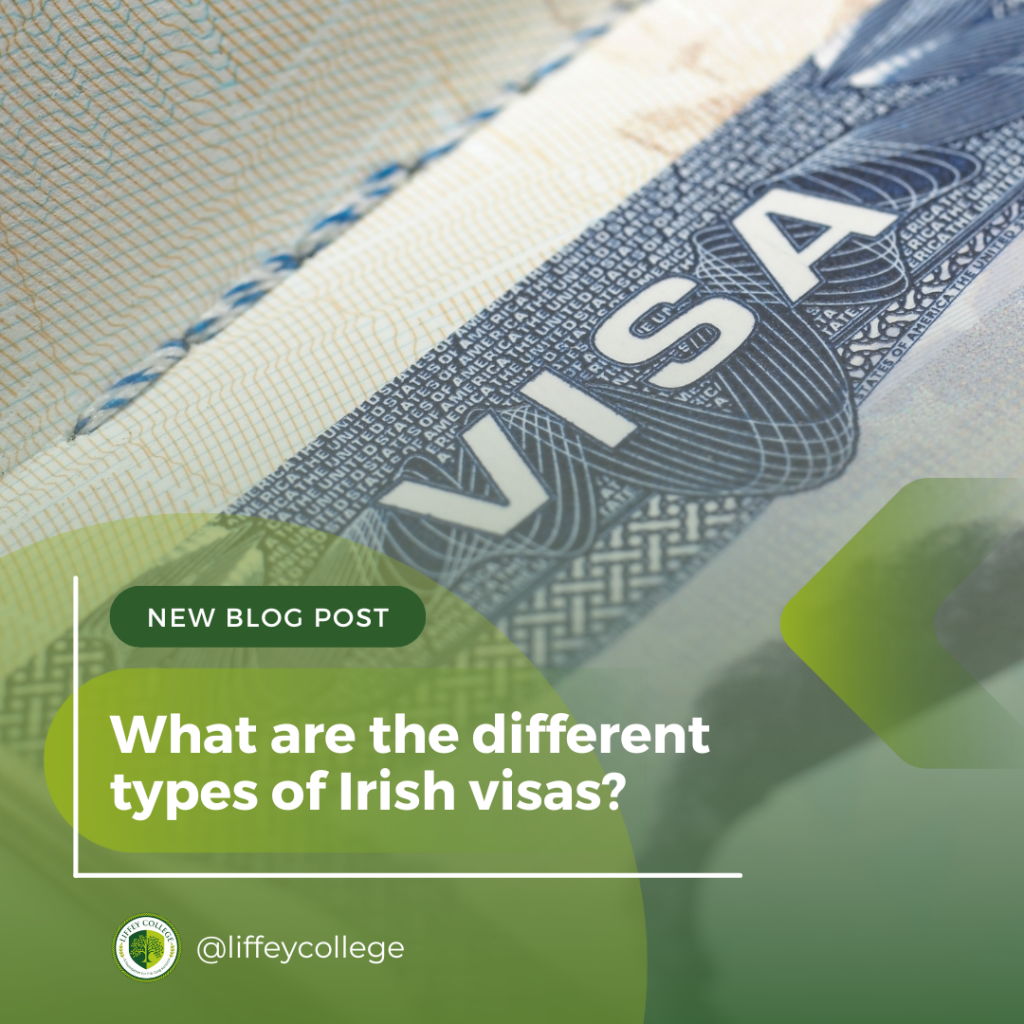 What are the different types of Irish visas? Liffey College